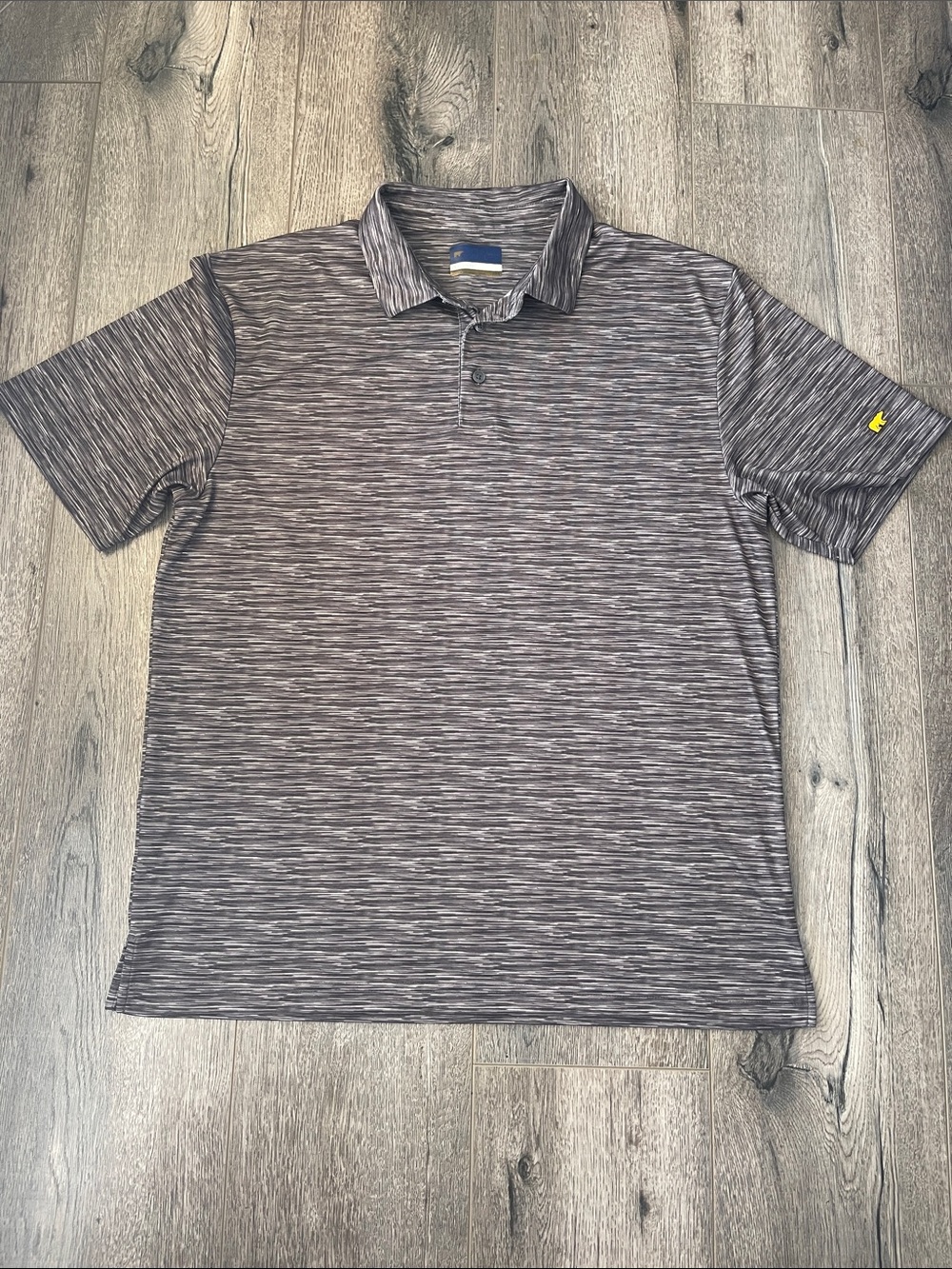 Men's Heathered Gray Performance Polo